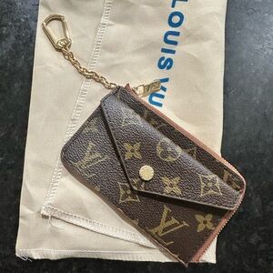 Louis Vuitton Brown Monogram Key Pouch
